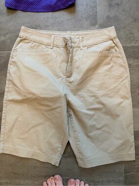 croft & barrow Tan Women's Bermuda Shorts
